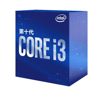 China ForIntel Intel Core i3 10100 Desktop CPUs PC copumter Gaming CPU Quad-core CPU Quad-core LGA 1200 for sale