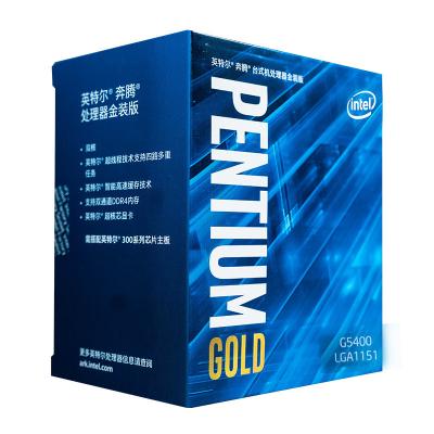 China ForIntel Intel Pentium G5400 Desktop CPUs PC Gaming CPU Processor Boxed With ASUS H310 B360 B365M Motherboard Set LGA1151 for sale