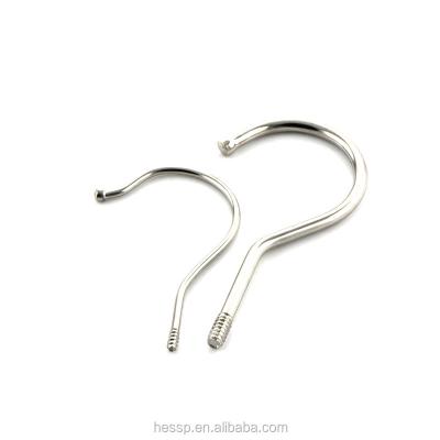 China Sustainable Stainless Steel S Shaped Hanging Hook With Coated Plastic Cap for sale