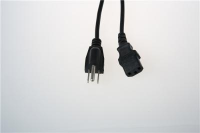 China Multi Purpose North American Power Cord Perfect Match For Your Computer / PC for sale