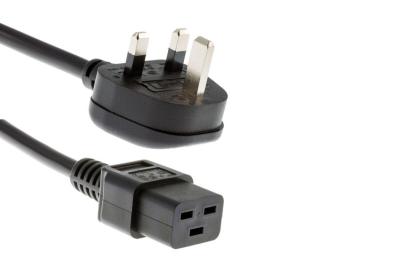 China Home Appliance Power Cord Uk Plug , Ac Power Cord Uk With Long Life Time for sale