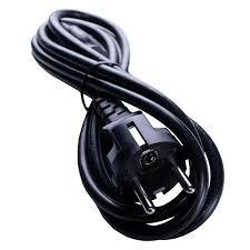 China European Black Standard European Power Cord 3*1.5mm Square C19 C20 for sale