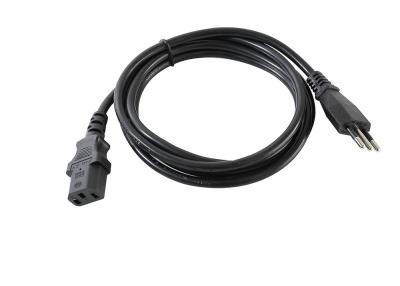 China Custom Length European Power Cord For Household Electronics / Computers for sale