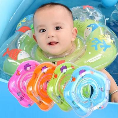 China Kid Baby Accessories Neck Ring Tube Safety Infant Float Swim Circle for Bathing Inflatable Flamingo Inflatable Water for sale