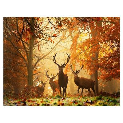 China 2021 DIY Diamond Painting Forest Deer Classic Animal Living Room Bedroom Home Decoration Painting for sale