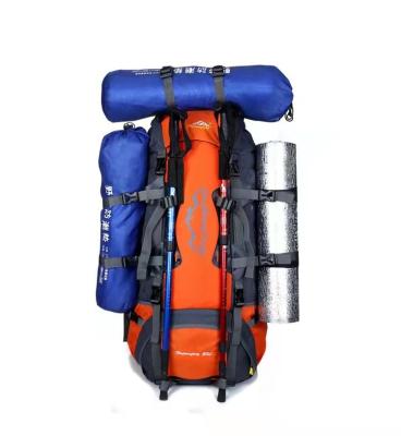 China Wholesale Best Quality 80L Hiking Running Bag Backpack Best Hiking Mountaineer Running Backpack Hiking Sports Bag For Man for sale