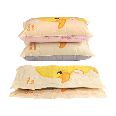 China Factory Price Sustainable Eco Friendly Space Saver Compressed Bag Vacuum Storage Bag Set With Pump For Clothes Mattress for sale