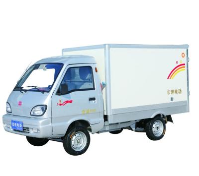 China Cargo Caravan 72V 4000W New Energy Electric Tuk Vehicle Tuk Battery Powered Van Truck for sale