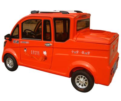 China 2019 Multicolor Electric Cargo Delivery Pickup Truck For Cargo And Passenger for sale