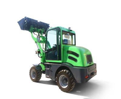 China Building Material Stores Battery Operated Mini 4 Wheel Electric Loader for sale