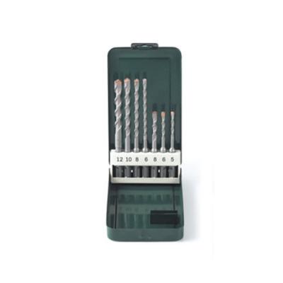 China Masonry Drilling 7 Pcs SDS Plus Drill Bit Set In Metal Box for sale