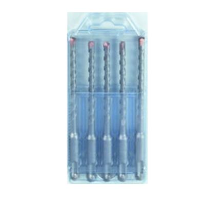 China Masonry Drilling 5 Pcs SDS Plus Drill Bit Set In Plastic Box for sale