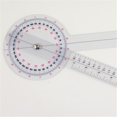 China 2021 Favorable Price Transparent Plastic Medical Goniometer Measuring Ruler And Digital Folding Ruler for sale