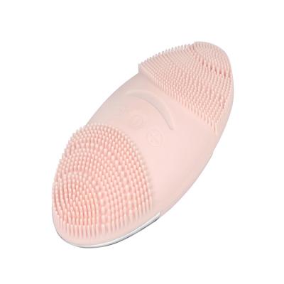 China 2022 OEM and ODM Factories Mini Waterproof Nano Soft Skin Care Electric Facial Cleansing Brush for sale