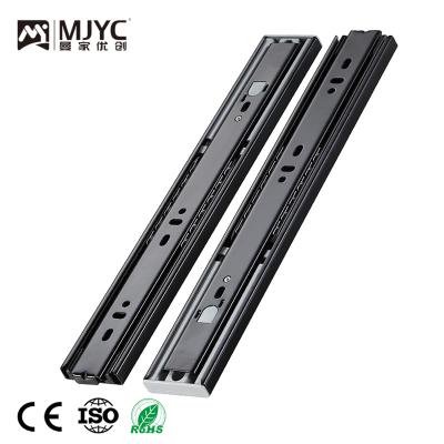 China Full Extension Channel Drawer Rail 150Mm Telescopic Drawer Slide Contemporary Ball Bearing 35Mm Telescopic Slide for sale