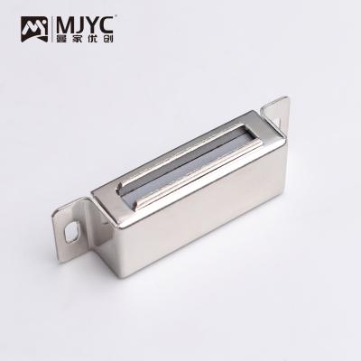 China Easy Door Magnetic Hook Magnet Bracket Door Installation Push To Open Latch Door Strong Magnetic Hook for sale