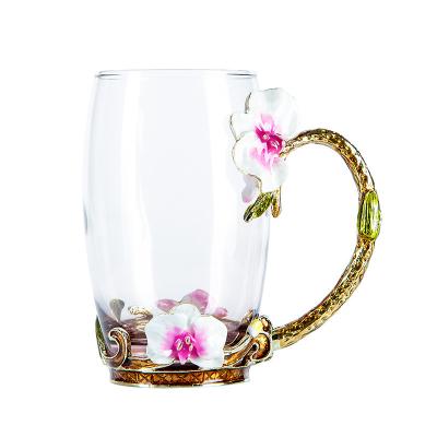 China High Borosilicate Glass Viable Unbreakable Photo Cup Personalized Tea Mug For Sale for sale