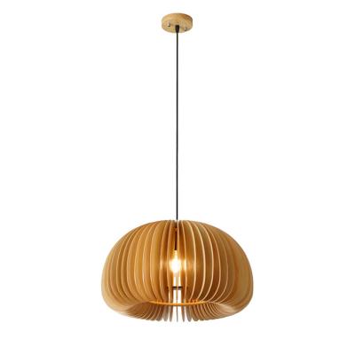 China Chandelier Lantern Nordic Asian Italian Solid Wood French Design Modeling Retro Restaurant Study Bedroom Apple Chandelier Brown Lamp for sale