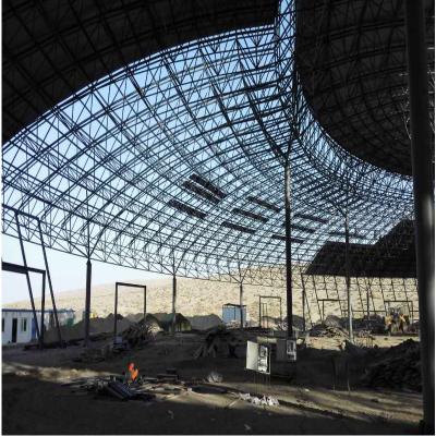 China Q235 Q345 Metal Frame Roof Customized Light Steel Frame Structure Punching for sale