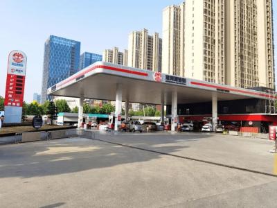 China Impermeável exterior da soldadura estética Darkgray do dossel da bomba de gás da gasolina à venda