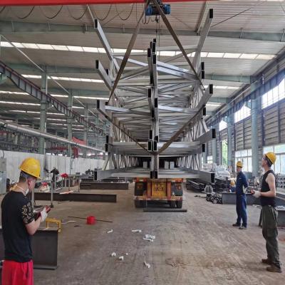 China Prefabricated Steel Roof Trusses Q235 Material Galvanized Surface Te koop