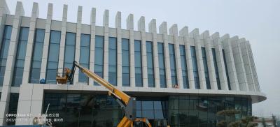 중국 Q235 Q355 Material Glazed Aluminum Curtain Walls Exterior 판매용