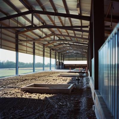 China Steel Portal Frame For Horse Training Grounds Reliable And Versatile Equine Facilities for sale