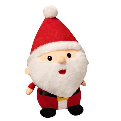 China Christmas Santa Plush Toy Plush Merry Christmas Ornaments Gift Santa Claus Snowman Tree Toy Doll Hang Christmas Decorations for sale