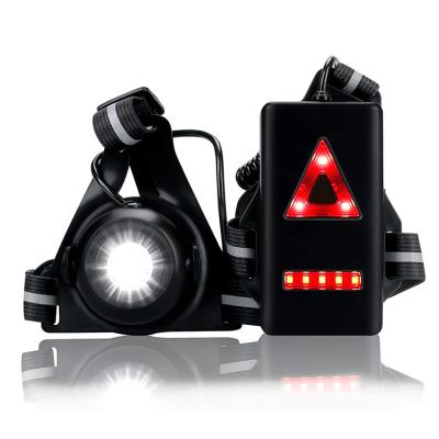 China Hot Selling Sports Stadiums Factory USB Night Running Rechargeable Outdoor Light Led Warning Sports Running Trunk Light for sale