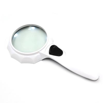 China Aid To Read Good Price Hand Held 4x 6 Magnifying Lamp Led Light Magnifiers For Reading for sale