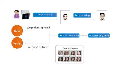 China X - Soluciones biométricas del sistema de seguridad de reconocimiento de cara de la autentificación facial de la cara en venta