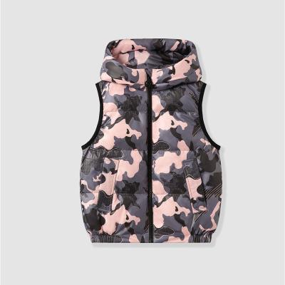 China Outstanding Fashion 90% Quality Chinese Style Duck Baby Coat Winter Cute Sleeveless Vest Down Jacket for sale