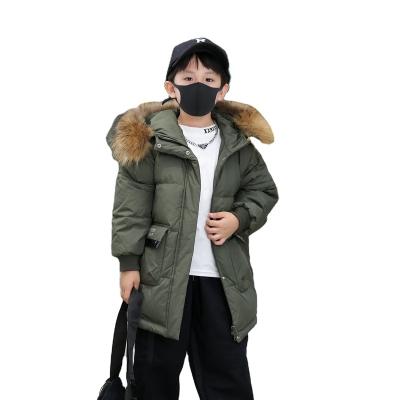 China Well Designed Blazer Non Easy Drilling Stripper Duck Jacket White Polyamide Down Jackets For Boys for sale