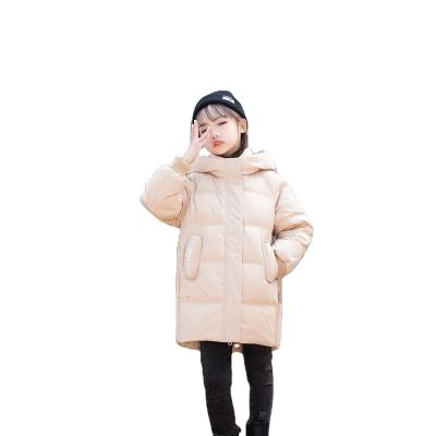 China Quality Regular Reliable Kids Padding Stripper Fashion Solid Color Fabric Women Down Jacket for sale