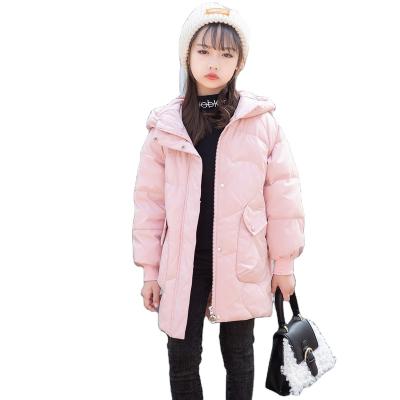 China Good Regular Comfortable Soft Texture Hooded Kids Down Padded Jacket for sale