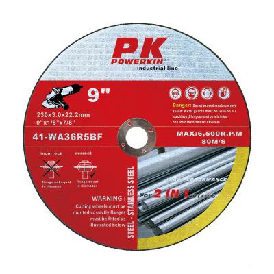 China Cutting steel & S/S High Density 230x3x22.2mm Stainless Steel Cut-Off Wheel, Extra Power Cut-Off Wheel for sale