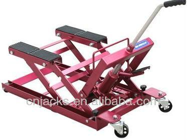 China 1500lbs motorcycle lift, motorcycle stand, motorcycle jack 93x43.5cm for sale