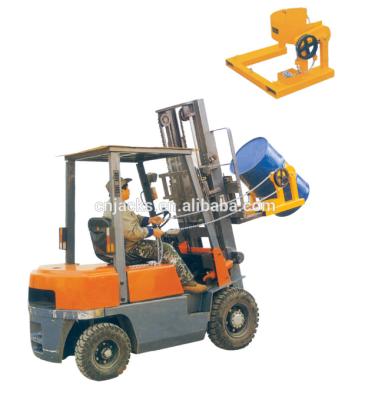 China 210 Liter / 680 Kg Forklift 55 Gallon Oil Drum Forklift Drum Accessory Lift 680kg for sale