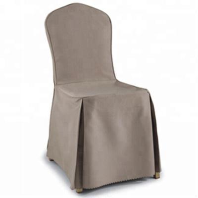 China Single Spandex Chair Cover Banquet Chair Cover Wedding Hotel Elastic Dining Chair Sash for sale