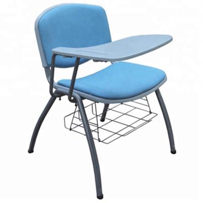 China School Chair University Padded Chair Ventilated Kids Study Chair With Upholstered Tablet Chair for sale