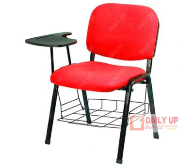 China School Chair Cushion Chair with Tablet for Office Conference Hall Chair with Desk and Basket Wholesaler School Supplies for sale