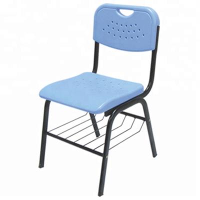 China Traditional School Chair School Chair With Fixed Basket School Furniture Classroom Chairs Cheap Student Chairs for sale