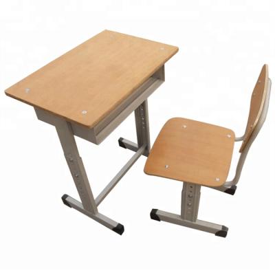 China School Sets Student School Desk And Chair Fixed Child Bed Room Furniture Set Environmental Wooden Study Table Chair Designs for sale