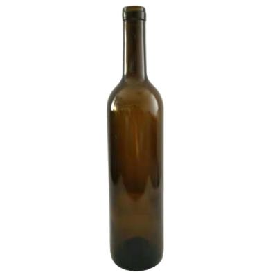 China Chinese Beverage Sellers Wholesale 750m Dark Green Empty Glass Red Wine Bottles for sale