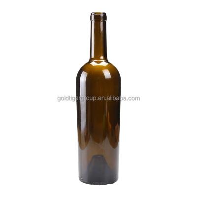 China Wine& 750ML Spirit Wine Glass Bottle for sale