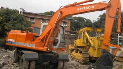 China One year Warranty EX100WD hitachi wheel excavator,Japan excavator ex120-3,ex120-5,ex200-2,ex200-3,ex300 for sale