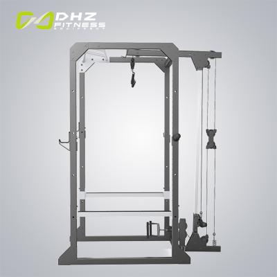 China Indoor Commercial Heavy Duty Home Equipment Barbell Rack Cage Gym Squat Rack for sale