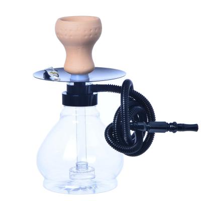 China New Design Eco-friendly Sheesha Hookah Portable Led Light Shisha Hookah Cup For Car Ride Smoking Shisha Hookahs for sale