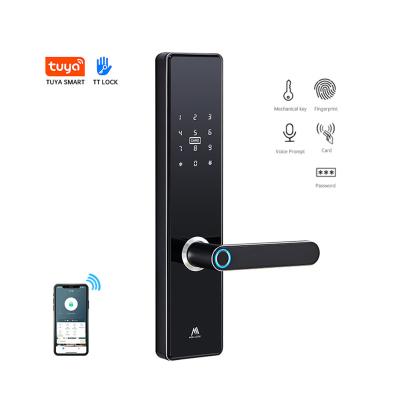 China APP /Fingerprint/Code/Card (Optional) Apartment Door Smart Safty Lock Residenial High Remove Any Locksmith Supplies Unlock APP Fingerprint Code Digital Lock for sale