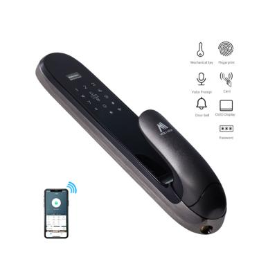 China APP /Fingerprint/Code/Card(optional) molilock factory wireless security APP smart electronic door lock Guangzhou for sale